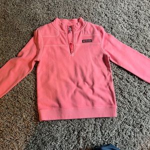 Girls size M (10-12) vineyard vines 3/4 zip
